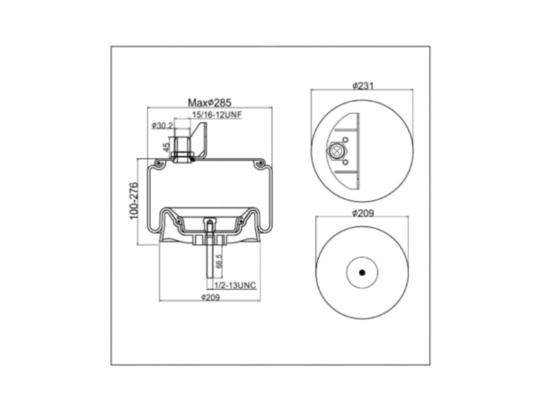 TO SUIT KENWORTH AIRGLIDE 200 - Image 2