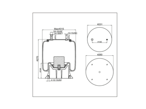 TO SUIT DAYTON AIR BAG - Image 2