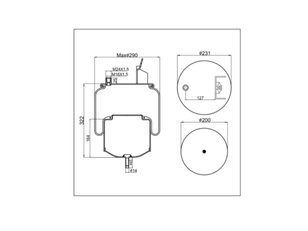 TO SUIT VOLVO INNER AIR BAG - Image 2