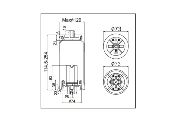 TO SUIT WESTERN STAR CAB AIR SPRING - Image 2
