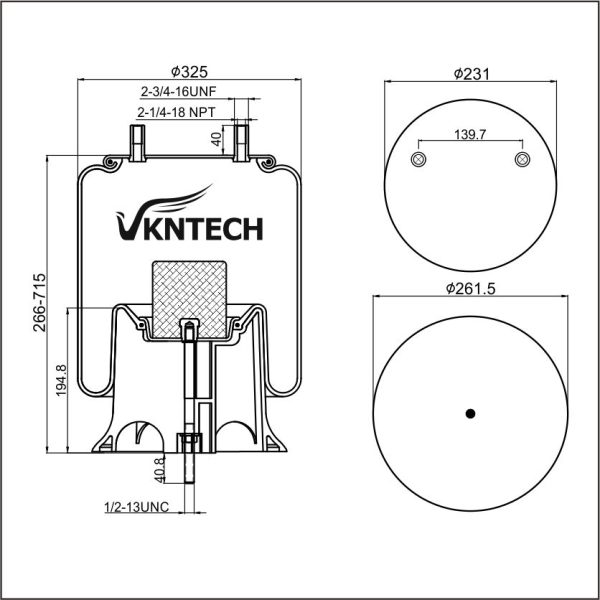 TO SUIT HENDRICKSON INTRAX 14” TO 17”/ TRAILER - Image 2