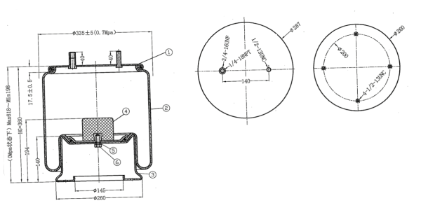 TO SUIT NEWAY AIR BAG - Image 2