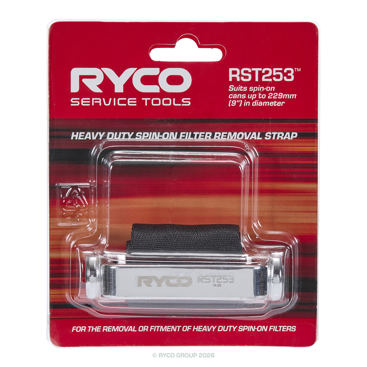 RST253 - RYCO FILTER REMOVAL STRAP
